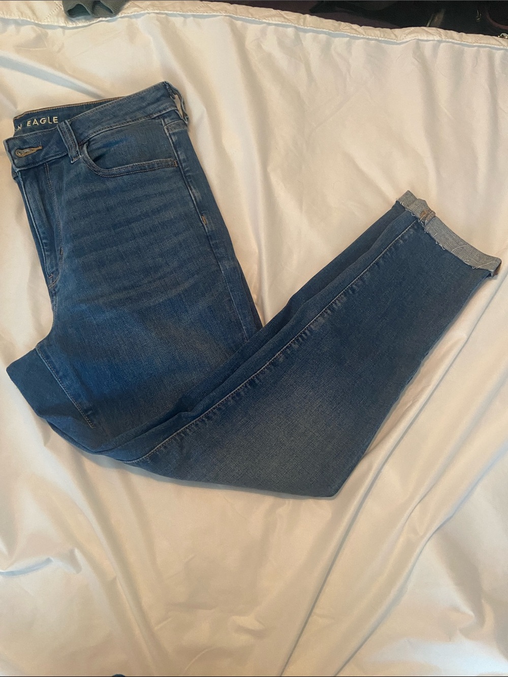 American Eagle Outfitters hi-Rise Jegging Crop SZ 12